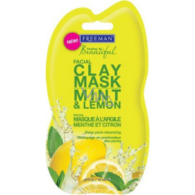 Freeman Feeling Beautiful Mint und Lemon Clay Gesichtsmaske 15 ml