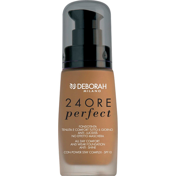 Deborah Milano 24Ore Perfect Foundation SPF10 Make-up 05 Bernstein 30 ml