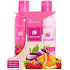 Idc Institute Fruit & Care Duschgel aus schwarzen Pflaumen, Orangen und Erdbeeren 180 ml + Körperlotion 180 ml, Kosmetikset