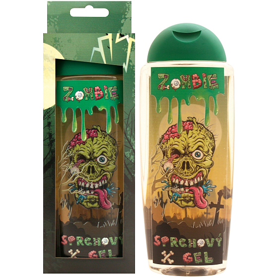 Bohemia Gifts Zombie Green Cap Duschgel für Kinder 300 ml