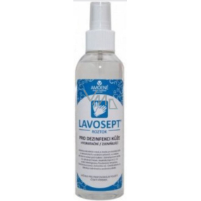 Lavosept Lemon Skin Desinfektionslösung Für den professionellen Gebrauch Über 75% Alkohol 200ml Sprayer