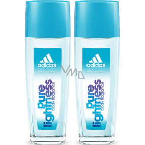 Adidas Pure Lightness parfümiertes Deo-Glas für Damen 2 x 75 ml, Duopack