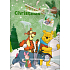 Ditipo Geschenk Papiertüte 26 x 13,5 x 32 cm Disney Winnie the Pooh Schnee und Schneemann