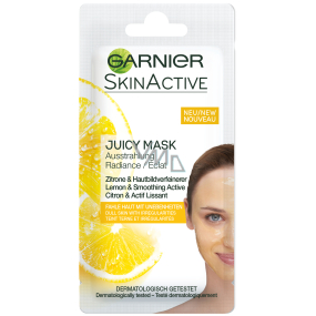 Garnier Skin Active Juicy Peel Mask Aufhellende Gesichtsmaske Für stumpfe, einheitliche Haut 8 ml