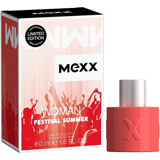 Mexx Festival Summer Woman EdT 50 ml Eau de Toilette Ladies