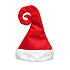 Weihnachtsmann / Weihnachtsmütze verdreht