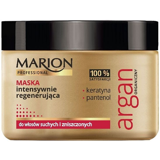 Marion Professional Intensive Revitalizing Arganöl Revitalisierende Arganmaske für trockenes und strapaziertes Haar 450 g