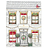 Baylis & Harding Maulbeeren-, Mistel- und Cranberry-Reinigungsgel 100 ml + Duschcreme 100 ml + Körperlotion 100 ml + Badecreme 100 ml + Handcreme 100 ml, Kosmetikset