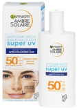 Garnier Ambre Solaire Sensitive Advanced Gesichts-UV-Gesichtsflüssigkeit SPF50 + Sonnenschutz für Gesicht und empfindliche Haut 40 ml