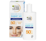 Garnier Ambre Solaire Sensitive Advanced Gesichts-UV-Gesichtsflüssigkeit SPF50 + Sonnenschutz für Gesicht und empfindliche Haut 40 ml