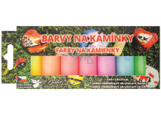 Kreativ Color Colors für Steine Acryl leuchtendes Set aus 7 wasserlöslichen Farben x 15 g