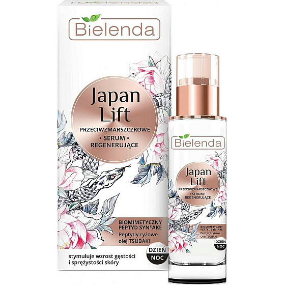 Bielenda Japan Lift Tag und Nacht regenerierendes Hautserum gegen Falten 30 ml