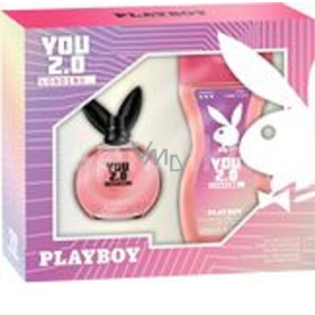 Playboy You 2.0 Loading Eau de Toilette für Frauen 40 ml + Duschgel 250 ml, Geschenkset für Frauen