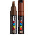 Posca Universal-Acrylmarker mit breiter, geschnittener Spitze 8 mm Braun PC-8K