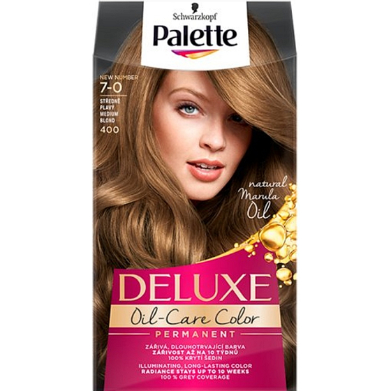 Schwarzkopf Palette Deluxe Haarfarbe 7-0 Medium Fawn