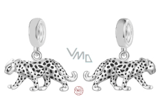 Charms Sterling Silber 925 Panther, Tierarmband Anhänger