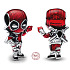 Charme Sterling Silber 925 Marvel Deadpool, Perle auf Armband Film