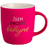 Albi Samtbecher Ich bin einfach eine Göttin rosa 330 ml