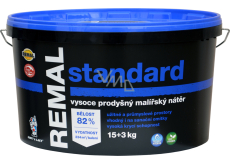 REMAL Standard vysoce prodyšná barva na zeď, 15+3 kg