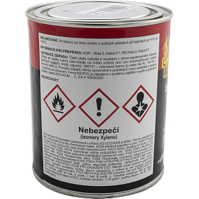 Bisil Thermo hitzebeständige Farbe 700 °C, 0199 schwarz, 700 g