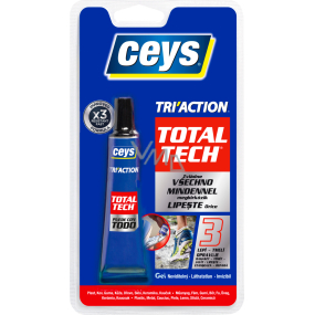 Ceys Tri Action univerzální lepidlo na všechny materiály, 10 g Ceys Tri Action univerzální lepidlo na všechny materiály, 10 g