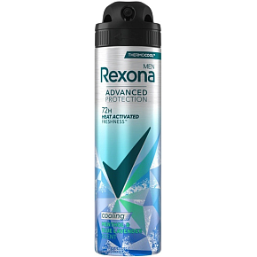 REXONA AP SPRAY FÜR MÄNNER FORTSCHRITTLICHER SCHUTZ THERMOCOOL MENTHOL & EUCALYPTUS 150 ML 9704