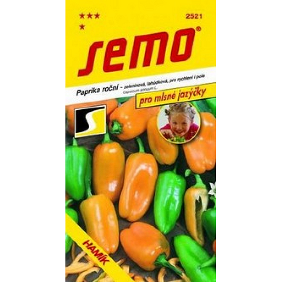 Semo Paprika jahodová, lahůdková Hamík 30 semen