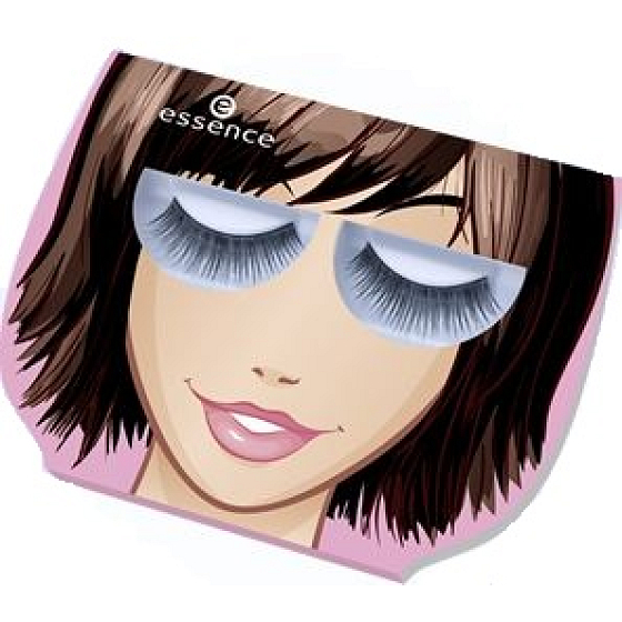 Essence Beauty Secrets Falsche Wimpern schattieren schwarz 1 Paar