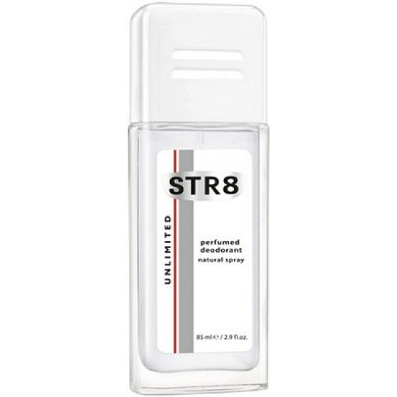 Str8 Unbegrenzt parfümiertes Deodorantglas für Männer 85 ml