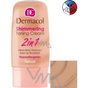 Dermacol Shimmering Toning Cream 2in1 Bronze Toning Cream 30 ml
