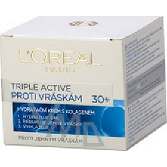 Loreal Paris Triple Active 30+ Feuchtigkeitscreme mit Kollagen Anti-Falten 50 ml