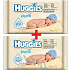Huggies Reine Reinigungstücher 2 x 64 Stück, Duopack