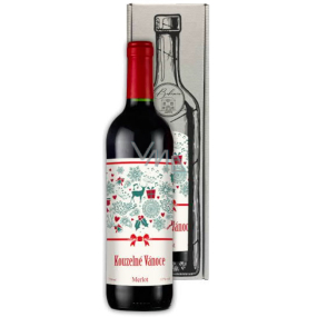 Böhmen Geschenke Merlot Magic Christmas Rotgeschenkwein 750 ml