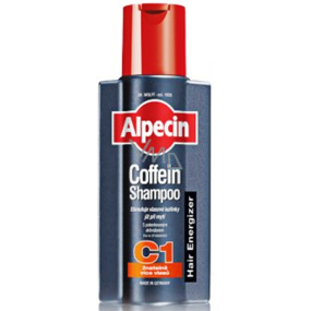 Alpecin Energizer Caffeine C1, Coffein-Shampoo stimuliert das Haarwachstum verlangsamt erblich bedingten Haarausfall 250 ml