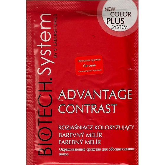 Biotech System Vorteil Kontrast Highlight Pulver rot 15 g