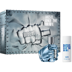 Diesel Only The Brave EdT 35 ml Eau de Toilette + 50 ml Duschgel, Geschenkset