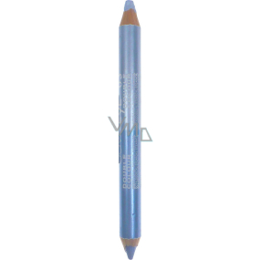 Princessa Davis Eye Double Color Lidschatten mit Bleistift + Anspitzer 003 hellblau und blau 6 g