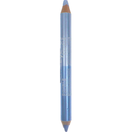 Princessa Davis Eye Double Color Lidschatten mit Bleistift + Anspitzer 003 hellblau und blau 6 g