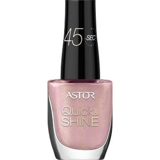 Astor Quick & Shine Nagellack Nagellack 619 Pink Cupcake 8 ml