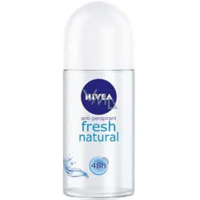 Nivea Fresh Natural Ball Antitranspirant Deodorant Roll-On für Frauen 50 ml