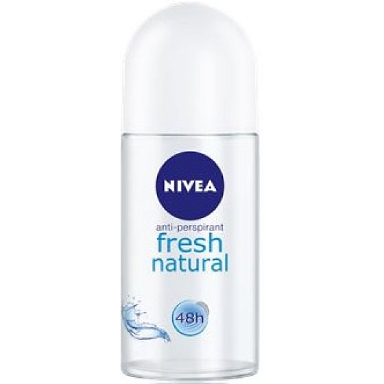 Nivea Fresh Natural Ball Antitranspirant Deodorant Roll-On für Frauen 50 ml