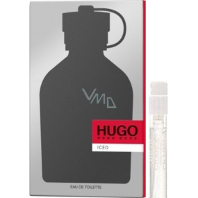 Hugo Boss Hugo Iced Eau de Toilette für Männer 1,5 ml, Fläschchen