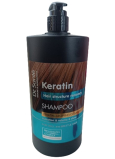 Dr. Santé Keratin Hair Regenerierendes und feuchtigkeitsspendendes Shampoo für brüchiges, sprödes Haar ohne Glanz 1 l