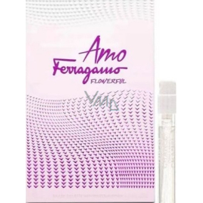Salvatore Ferragamo Amo Ferragamo Blumiges Eau de Toilette für Frauen 1,5 ml mit Spray, Fläschchen