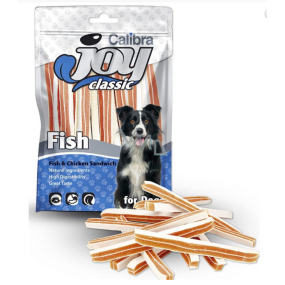 Calibra Joy Classic Cod und Chicken Sandwich Ergänzungsfutter für Hunde 80 g