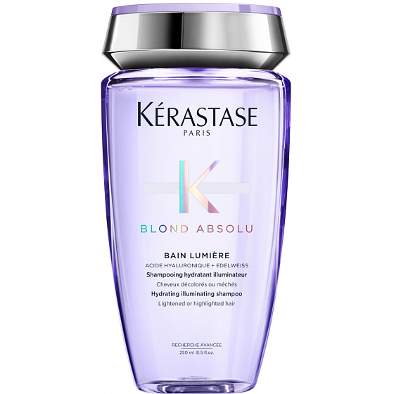 Kérastase Blond Absolu Bain Lumiére Aufhellendes Feuchtigkeitsshampoo für blondes Haar 250 ml