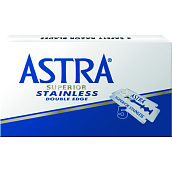 Astra Superior Stainless, Rasierklingen, Packung 5 Stück