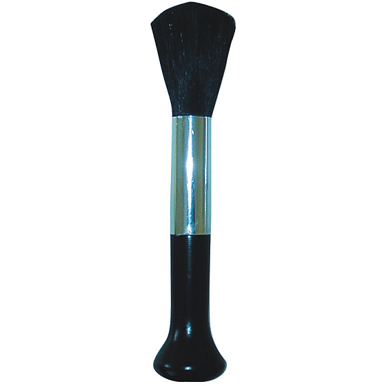 Abella Kosmetikbürste rund, schwarzer Griff 16 cm MU36