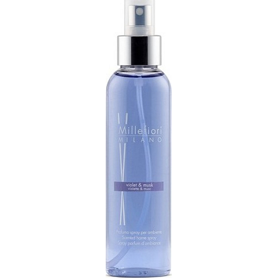 Millefiori Milano Naturviolett & Moschus - Violett und Moschus Home Spray 150 ml
