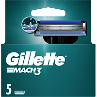 Gillette Mach3 Ersatzklingen, 5 Stück